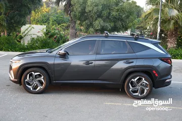  9 Hyundai Tucson 2023 (Dark Gray, Sunroof, Camera, Cruise, ABS) Daily weekly Monthly Rental available.