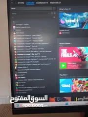  24 جهاز كمبيوتر للبيع كامل مع حساب epic وSteam