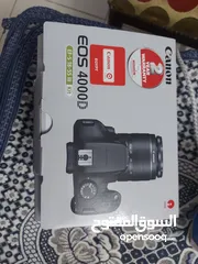  2 كاميرا    EOS 4000 D CANON