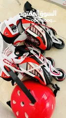  3 Roller skates Adjustable - أحذية تزلج