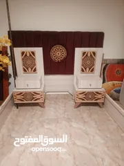  2 تخت مجوز مع خزانة مع 2 كوميدينا للبيع