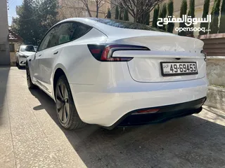  8 Model 3 2024 standard plus   قمة التميز الوحيده بالاردنHighland
