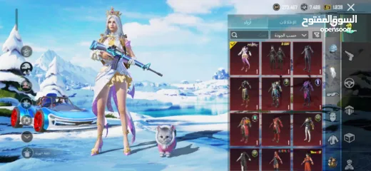  6 حساب ببجي مرتب