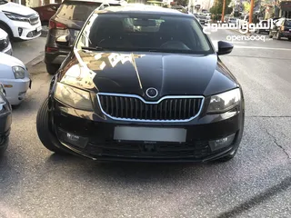  3 سكودا اكتافيا استيشن 2015 نضيفه باصلاه على النبي سعرها 80الف نص نص