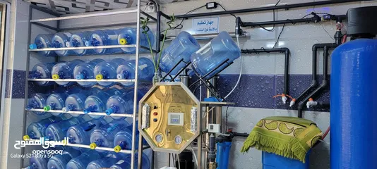  3 محطة معالجة مياه الشرب الصحيه للبيع او البدل على سياره او قطعة ارض