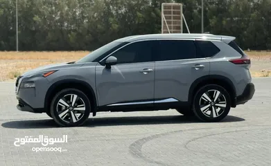  5 نيسان روج SL AWD موديل 2021 بانوراما  رقم واحد