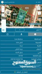 3 650 متر  مادبا جرينه سكن ج مزروعه بالزيتون المثمر على  شارع 12 م