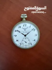  1 ساعه جيب السكه الحديديه  كورتيبرت 616 رولكس/بانراي 1950 الانتداب التركي