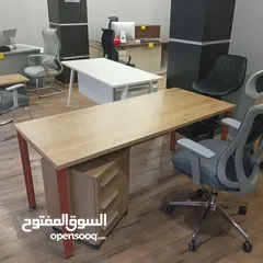  2 مكتب مدير خشب لاتيه27 مم فورمايكا وجهين