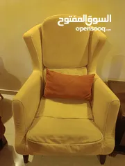  5 كنب معيشه مودرن 7 مقاعد مستعمل+ سجاده + برداي