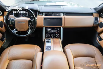  25 Range Rover Vogue 2019 Autobiography Black package   السيارة وارد الماني و بحالة ممتازة جدا