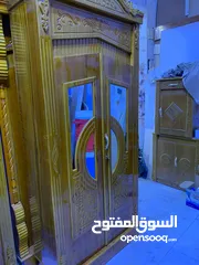  3 غرفه نوم جديده نجاره+مندر جديد ما مدكوك بيها بسمار ولا مره مشدوده نهائيا 9 قطع