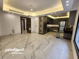  1 شقة نصف مفروشة للإيجار في عبدون - ref : 14583