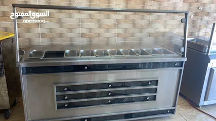  1 بسطة سلطات مطعم وقرل واشياءات للبيع في مادبا