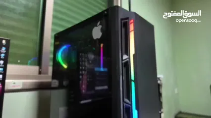  4 كمبيوتر ألعاب وتصميم احترافي  RTX 2060  i7 Gen10  Z490  32GB RAM  SSD Gen4