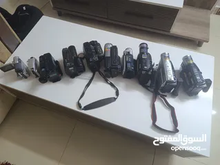  1 شروة مجموعة كاميرات فيديو قديمة للبيع
