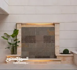  14 شقة فاخرة بإطلالة  مميزة بارقى مناطق عمان الغربية الجبيهة ارضي واخير مع رووف وطوابق