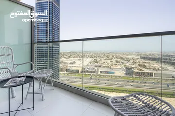  19 Luxurious 2BRs  Fully Furnished  All Bills Included  Burj Khalifa View  Corner Unit