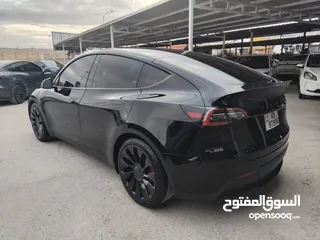  4 Tesla model Y 2022 long range performance اقساط على الهوية فقط