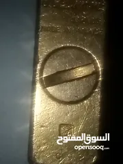  4 قداحه اصلي طلاء ذهب عمرها صنعت من سنه ال ثمانين إلى التسعين 1980 رقم التسلسلي للقداحه F2c927 sGDuro