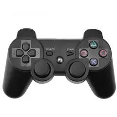  4 يد العاب جيمنغ بلايستيشن 3 الوان متعددة DoubleShock PS3 Controller Wireless Gamepad