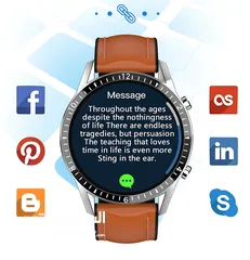  14 Business Fitness Smart Watch,Body Temperature,Calls,Heart Rate,msg display,Big Screen,Multi Sports