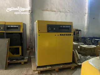  1 كمبرسوري مركزي EB 290 C الماني صنع شركة KAESER صنع 2008