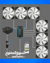  5 Alseye Neo N12 Pro 6 Fans RGB - مرواح تبريد للبي سي !