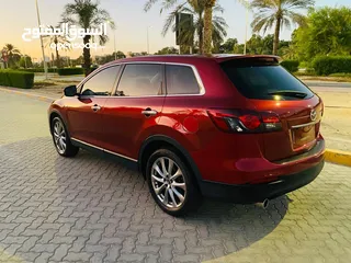  4 Mazda cx9 model 2014 GCC 7seats  full option very clean  180000 km