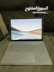  1 Microsoft Surface laptop 3 i5-10th gen بحالة ممتازة بسعر مغري