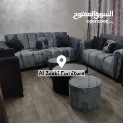  2 كنب موديل شرحات مكون من 4  قطع