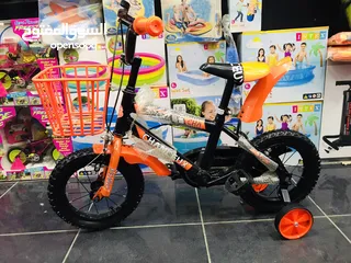  22 دراجات هوائية للاطفال مقاس 12 insh باسعار مميزة عجلات نفخ او عجلات إسفنجية