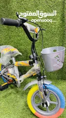  3 عرض خاص على الدراجة الهوائية عجلات بلاستيك واسفنج للاطفال من عمر 3 سنوات لغاية 5 سنوات