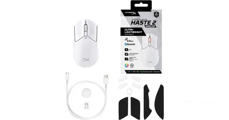  1 ماوس HyperX Bluetooth & Wireless Haste2 بسعر مغري وكفاءة عالية