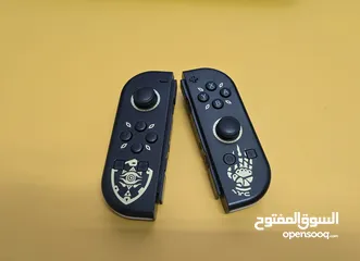  2 اجهزة تحكم وحقيبة لجهاز Nintendo Switch