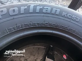 3 القياس 16 70 215 كومهو كوري مواصفات عاليه دبل قومه دبل ستيل نسبت المطاط 100بل100 تصنيف A