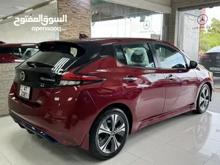  6 نيسان ليف موديل 2021 فحص كامل SV  كلين تايتل بطاريه SOH : 90% بحالة الشركه