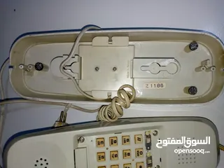  9 تليفونات ارضي ولا سلكي مستعمل بانسونيك الكتل ونوعيات ثانيه