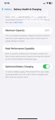  6 iPhone 11 ___ 128 gb ___ 82% batterie health