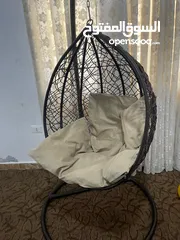  1 مرجيحة عش البلبل رتان  امريكي حجم وسط