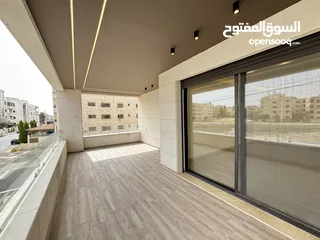  16 شقة مميزة طابق اول مساحة 214 م بتشطيبات مميزة باجمل مناطق رجم عميش مع بلكونات بنظام ترسات