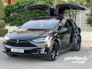  1 Tesla model x 2020 long range تسلا موديل x 2020