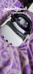  3 نظارة VR QUEST 3 4K 512GB من افضل واقوى النسخ والنظاره شبه جديدة استعمال مره فقط معها كل اغراضها + ح