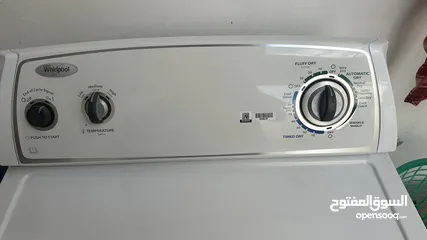  4 Whirpool drying machine good condition