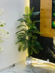  1 قطعة ديكور راقية تضيف حياة وأناقة لأي مكان وتخطف قلوب كل من يراها شجرة النخيل الأصطناعية الفاخرة