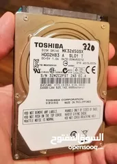  1 320 GB هارد دسكHDD لابتوب او دسكتوب مع سلك ساتا جديد