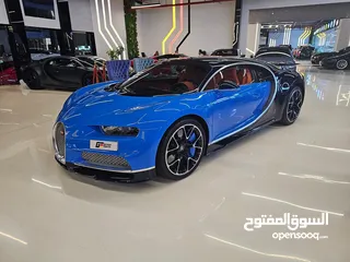  3 Bugatti Chiron 2020 GCC /UNDER WARRANTY