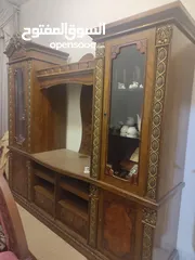  4 بوفيه تلفزيون وطاولة وسط