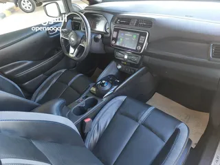  8 نيسان ليف 2021 SL PLUS بطارية 62 KW اعلى صنف