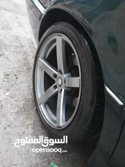  1 جنط قياس 19 مع كوشوك شبه جديد